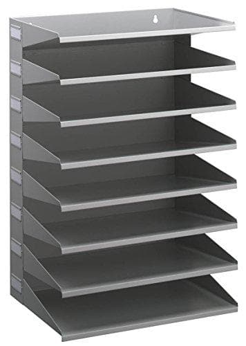 Slitstark 3361-10 polyester filförvaringslåda - stålgrå (336110)