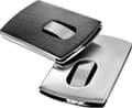 Miniatyrbild 8 av 9: visitkortsfodral Sigel silver "Snap" för kort upp till 91x57mm SI-VZ120