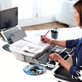 Miniatyrbild 4 av 4: Fellowes Dokumenthållare Skrivlutning Easy Glide
