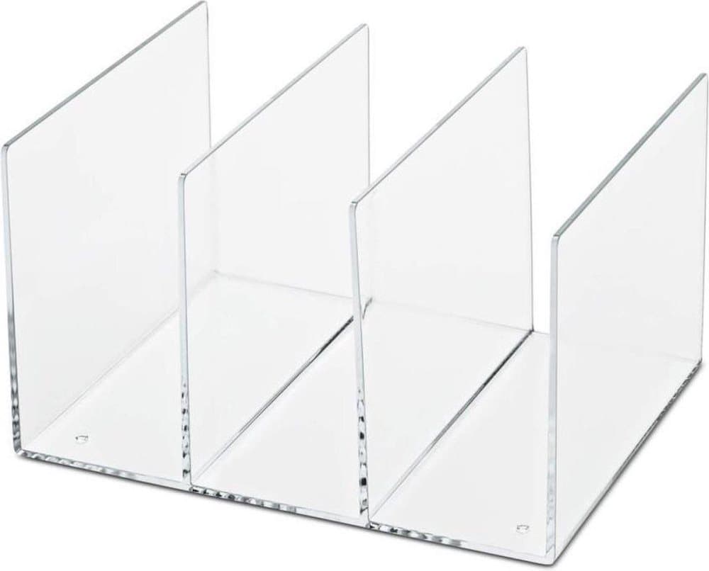 Maul bokstöd i akryl med 3 fack