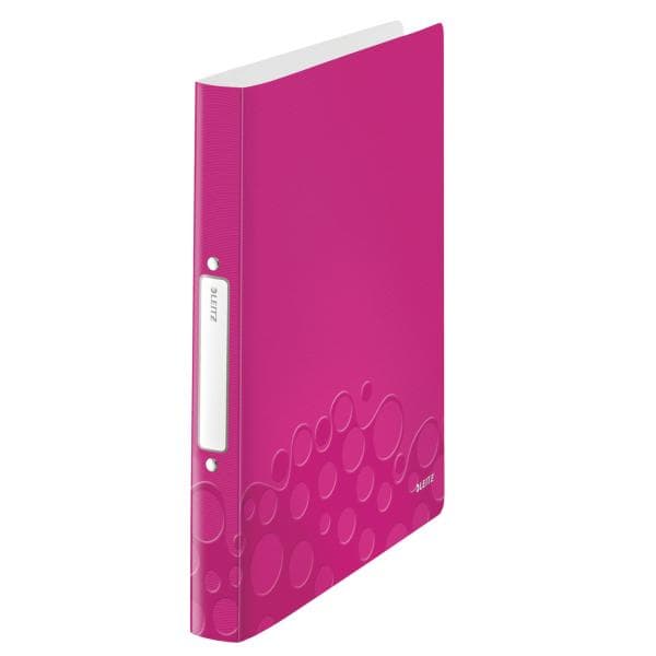 Ringbindare Leitz Wow - 2-ring A4 – 1 Styck - Rosa