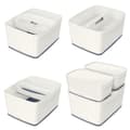 Miniatyrbillede 3 af 8: Leitz MyBox Opbevaringsboks med låg - Opbevaring / Sorteringsbakke til hjemmekontoret - Grå / Hvid - 1 stk.