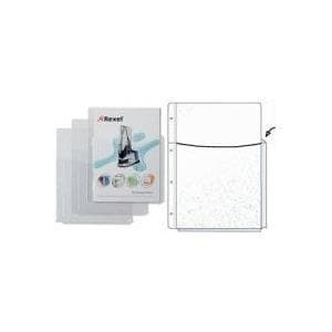 Rexel broschyrfodral med kilficka, A4, PVC-film, lätt kornig, 0,18 mm