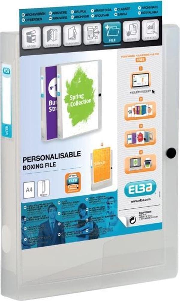 Elba elastobox Polyvision gennemsigtig