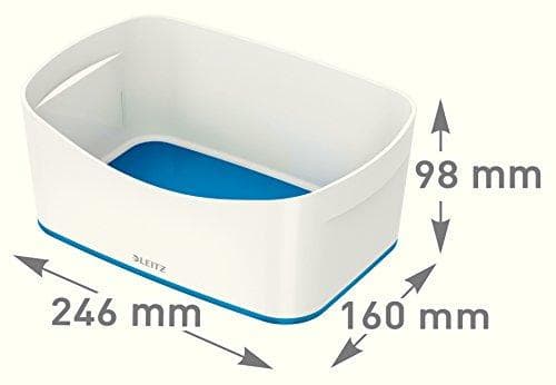 Leitz MyBox Opbevaringsboks med Låg Stor Uigennemsigtig