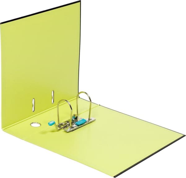 ELBA MyColour mappe A4 80 mm plast sort/lysegrøn