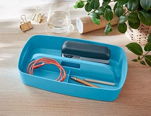 Leitz MyBox Cozy Series 52660061 Opbevaringsbakke med håndtag Blød blå