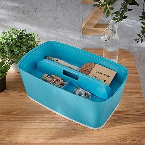 Leitz MyBox Cozy Series 52660061 Opbevaringsbakke med håndtag Blød blå