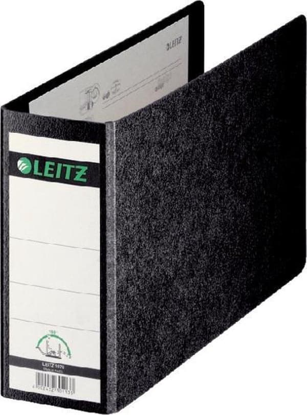 Mapp A5 bred kartong Leitz 1076 Cross Marbled
