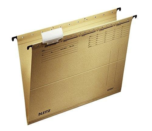Leitz hängmapp ALPHA/1915-00-00 A4 naturbrun 250g/kvm forts 25