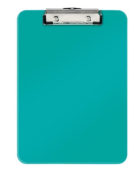 Leitz WOW robust udklipsholder A4 Ice Blue