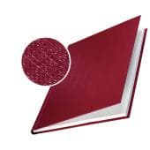 Esselte Leitz ImpressBIND - Hårdt omslag - A4 (210 x 297 mm) - 70 Ark - Mat Linned Bordeaux - 10 stk. - til Leitz impressBIND 140, impressBIND 280 (73
