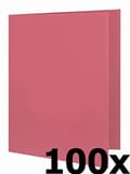 Miniatyrbild 2 av 6: Elba Folders A4 Smart Line Manila Kartong Röd förpackning om 100 st