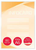 Miniatyrbillede 1 af 4: GBC - 80 Micron 100 - Blank - 111 x 154 mm lommer til laminering (IB585067)