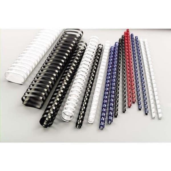 Bindrug gbc 6 mm 21-rengas a4 punainen