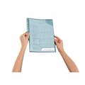 Miniatyrbillede 6 af 6: Leitz CombiFile plast ærmesæt, 5 stk, A4 format, blå med mat overflade, topåbning, 0,20 mm PP film, 47260035