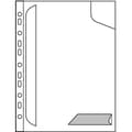 Miniatyrbillede 2 af 6: Leitz CombiFile plast ærmesæt, 5 stk, A4 format, blå med mat overflade, topåbning, 0,20 mm PP film, 47260035