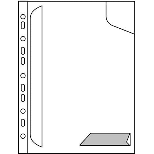 Leitz CombiFile plast ærmesæt, 5 stk, A4 format, blå med mat overflade, topåbning, 0,20 mm PP film, 47260035