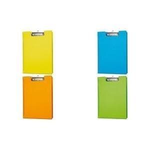 MAUL urklippsmapp, DIN A4, med folieskydd, gul gjord av kartong med folieskydd, platt klämma på - 1 st (2339213)