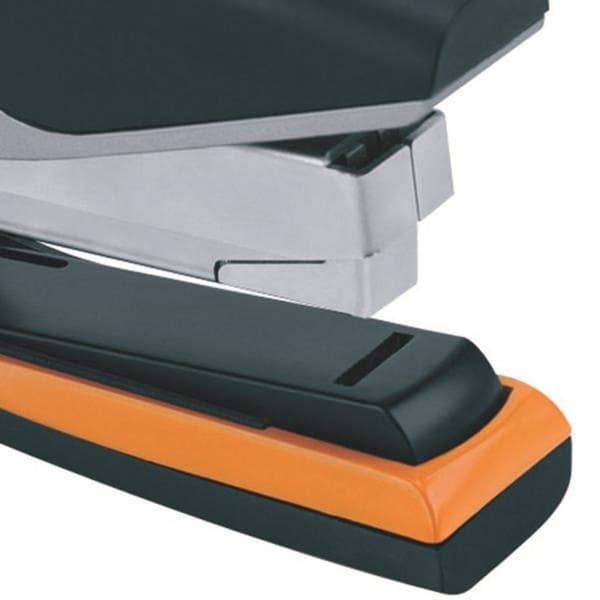 Rexel Optima 40 Low Force Hæftemaskine - Op til 40 ark - Sort/Orange - 1 stk.