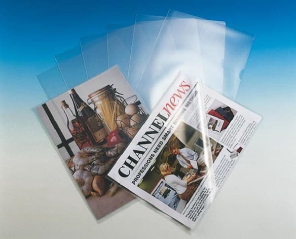 Esselte View Folder - PP - A4 - 100 styk - Gennemsigtig - Til hjemmearbejde - Ideel til hjemmekontor