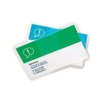 GBC-kort - 100 stk. - Klar - blanke lamineringslommer (3747245)