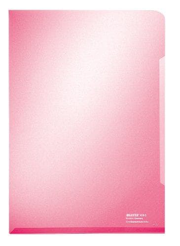 Leitz 4153-00-99, klare lommer, 100 stk, assorterede farver