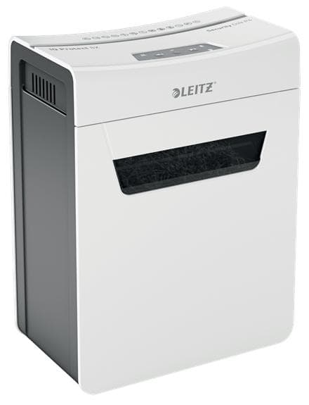 Leitz IQ Protect Premium 8X erittäin hiljainen paperisilppuri juuttumisenestotekniikalla koti-/kotitöihin - P-4-silppuri - Syöttää jopa 8 arkkia - Sil