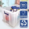 Miniatyrbillede 3 af 6: Bankers Box ProStore opbevaringsboks plastik Bonuspakke 2, 1x85L, 2x70L