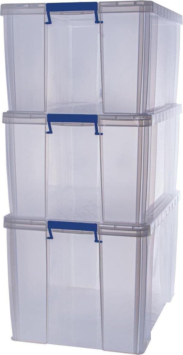 Bankers Box ProStore opbevaringsboks plastik Bonuspakke 2, 1x85L, 2x70L