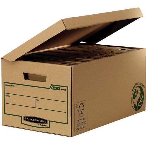 Fellowes 4472205 Säilytyslaatikko musta, ruskea suorakulmainen paperi (4470809)