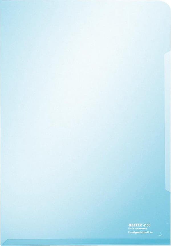 Leitz Superior View Folder - A4 - 100 styk - Blå