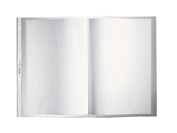 Leitz Premium Show Bag A3 landskap - A3 - 0,13 mm - 4-hål - 50 stycken - Transparent