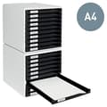 Miniatyrbild 5 av 6: Leitz 52810089 Lådsats 10 lådor Formsats Ljusgrå/Mörkgrå
