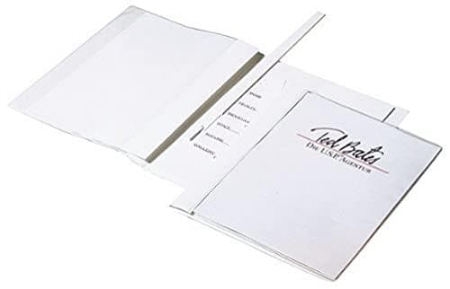 Hållbar 2589-02 - Presentationsmapp - A4 - Vit - Porträtt - 1 ficka - Papper (258902)