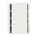 Miniatyrbild 1 av 4: Leitz PC-ryggetiketter, självhäftande, för standard- och hårdpappmappar, förpackning om 400, kort- och bredformat, 62 x 192 mm, papper, grått, 1685008