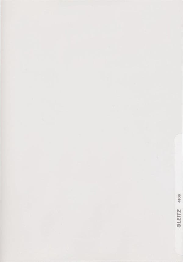 Leitz Premium View folder PVC – A4 – 0,15 mm – 100 stk - Gennemsigtig
