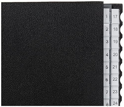 Leitz 59310095 skrivebordsmappe 1-31, 32 rum, PP, sort
