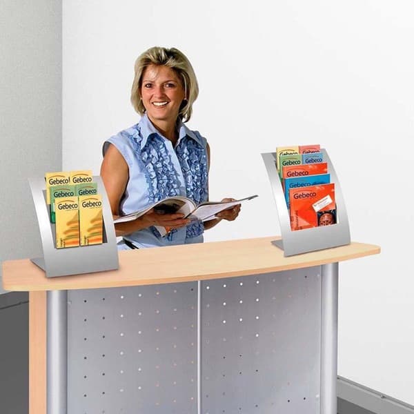 Mappeholder Tæller 3 Rum Bord Display