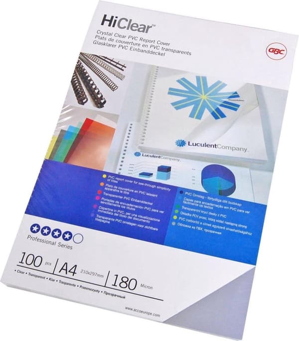 HICLEAR COVER A3 240MIC 100X