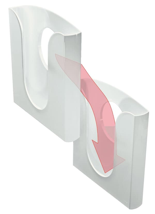 Leitz Presenter Broschyrställ, Metall, Svart, 54020095
