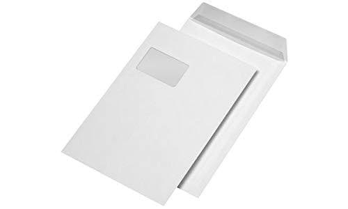 MAILmedia posttaske C4 klæbemiddel, med vindue, brun - til markedet: D / L / A (383067)