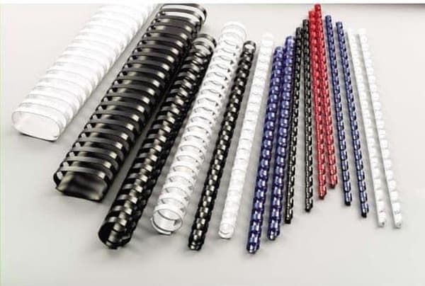 Bindrug gbc 19 mm 21-rengas a4 musta