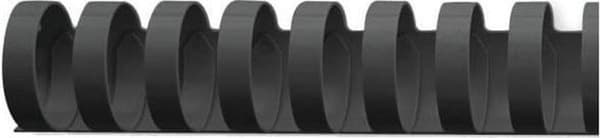 Bindrug gbc 19 mm 21-rengas a4 musta