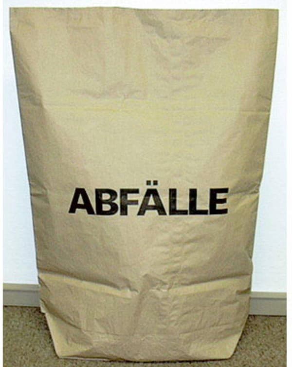 Avfallspåse 120 l Papper (bxh) 75 cm x 95 cm Sodablått 25 st/förpackning 25 st.