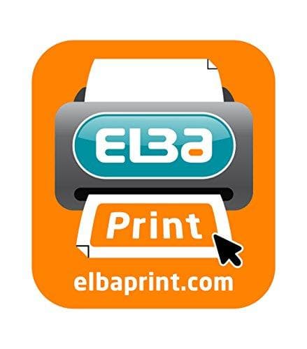 Elba folder A4, smart Pro, 8 cm bred, plast utsida, mint