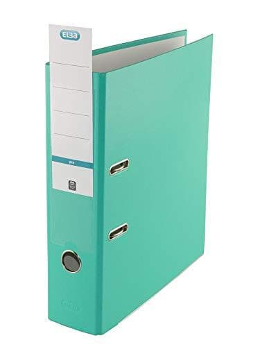 Elba folder A4, smart Pro, 8 cm bred, plast utsida, mint