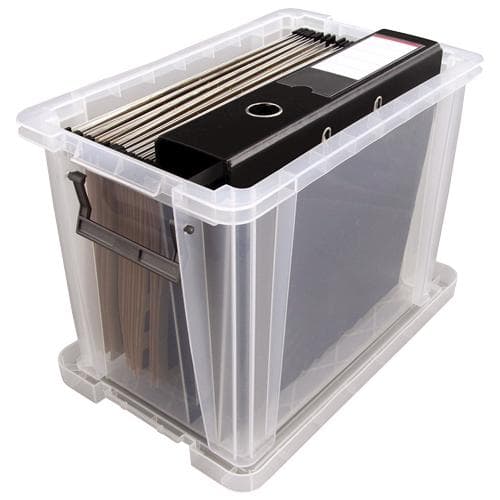 Bankers Box ProStore opbevaringsboks i plast, 1 x 18,5L, 1 x 10L og 2 x 5L