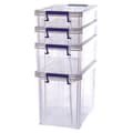 Miniatyrbillede 1 af 4: Bankers Box ProStore opbevaringsboks i plast, 1 x 18,5L, 1 x 10L og 2 x 5L
