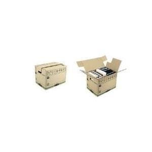 Fellowes R-Kive Transit muuttolaatikko - pieni, ruskea, valmistettu kaksoisvahvistetusta aaltopahvista, kapasiteetti: - 5 kpl (6205201)